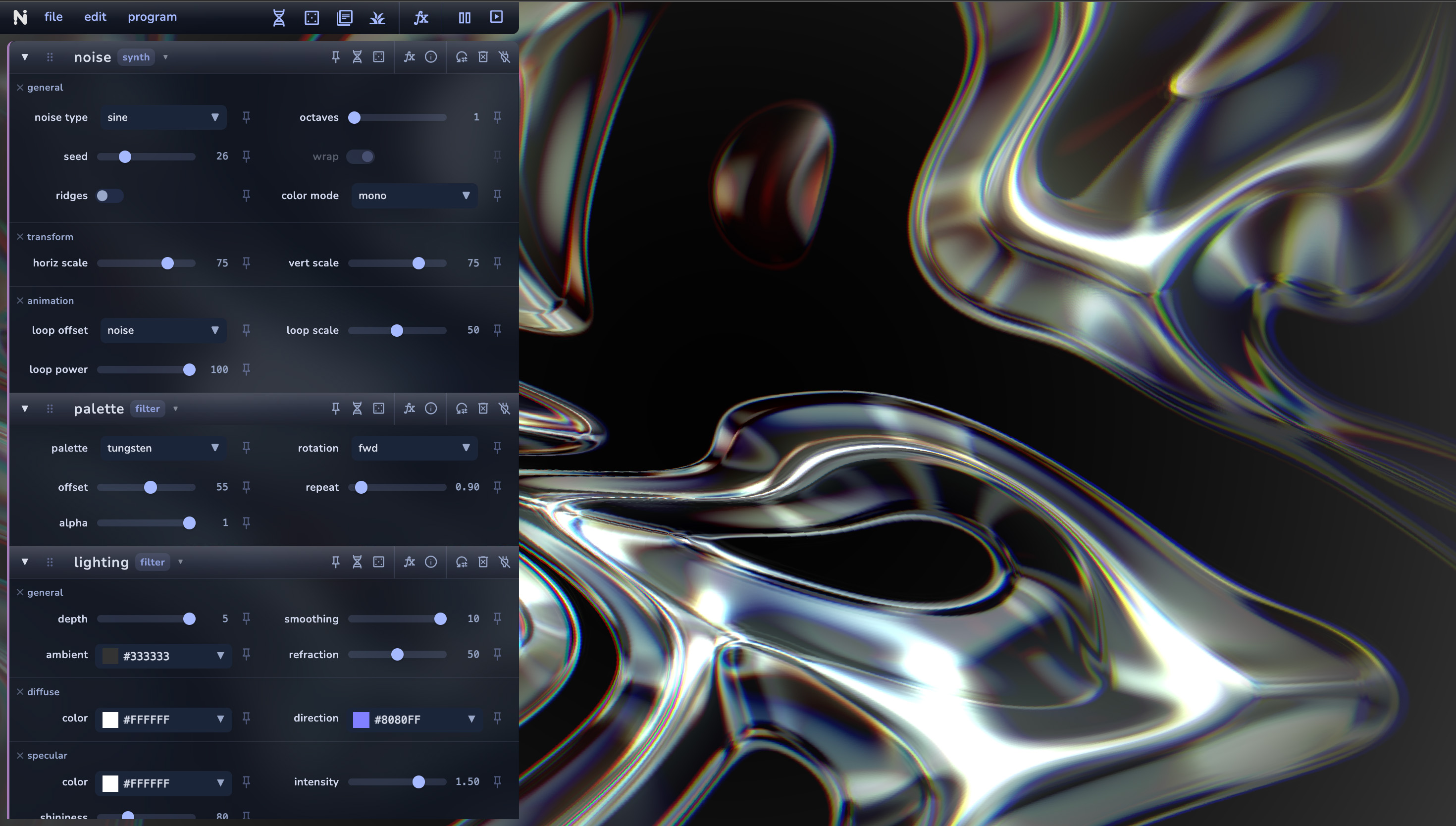 Noisedeck screenshot